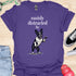 Easily distracted by bulldogs - V8 - Standing Happy T-Shirt